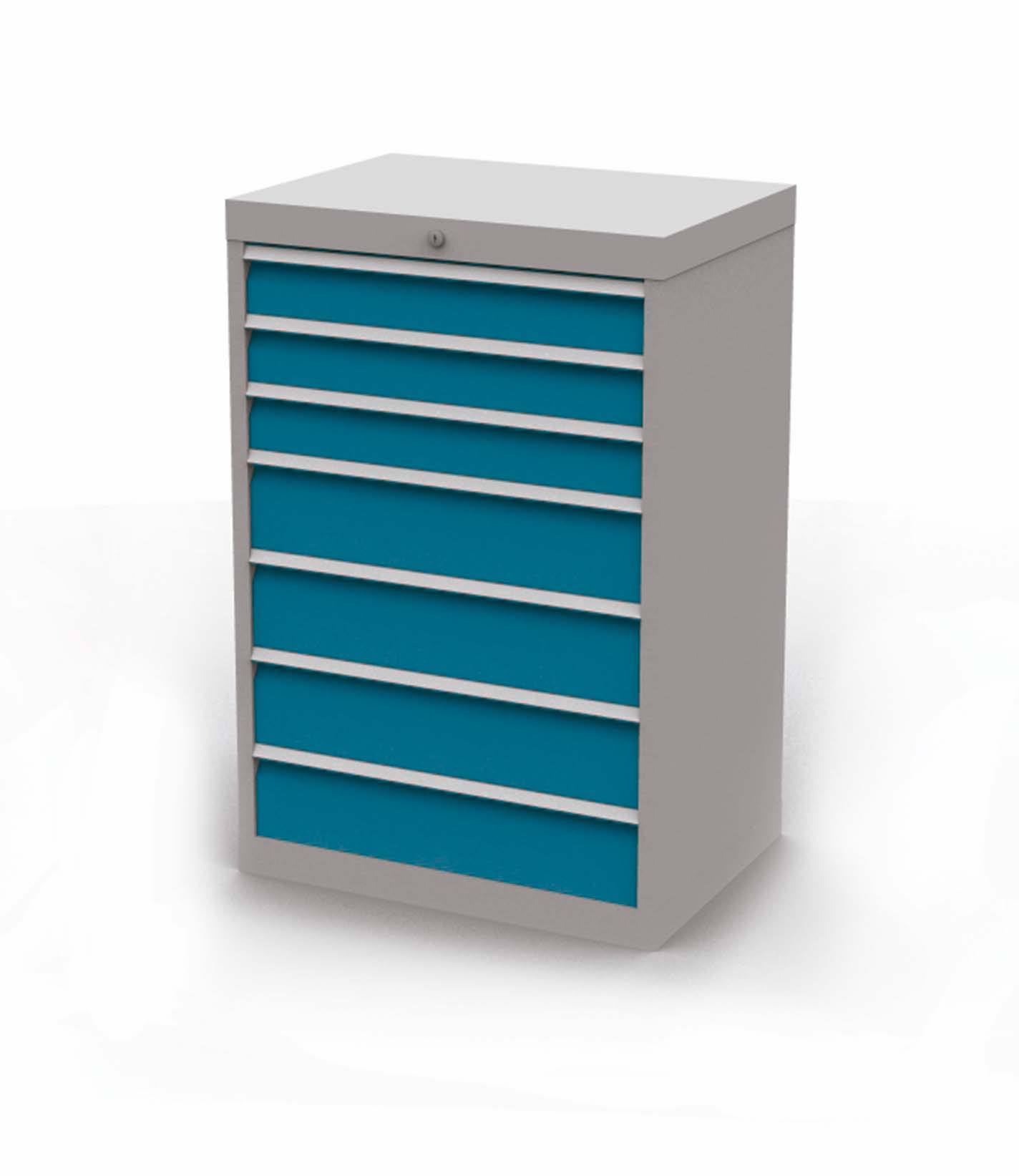 Schubladenschrank Serie 500-680-10-7