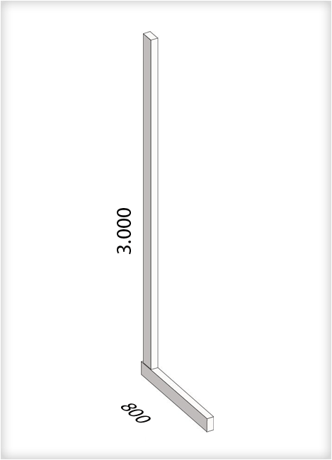 KR Ständer M-E 3000-800
