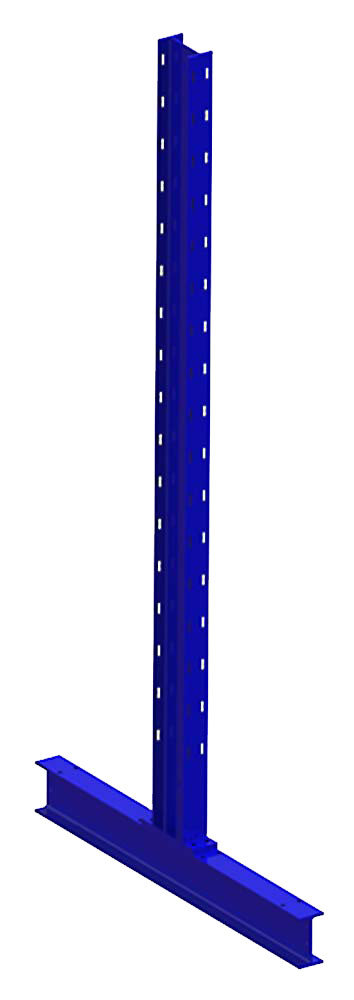 Kragarmregalständer leicht, doppelseitig, 2000 x 800 (HxT)