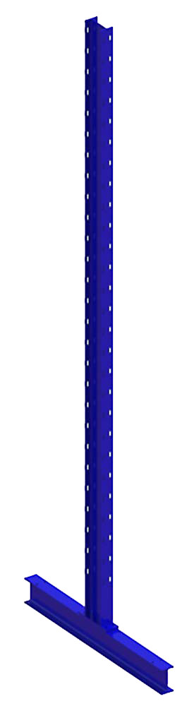 Kragarmregalständer leicht, doppelseitig, 3000 x 800 (HxT)
