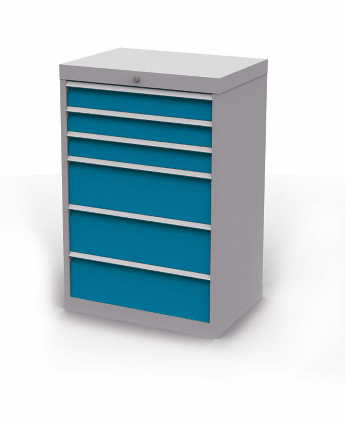 Schubladenschrank Serie 500-680-10-6