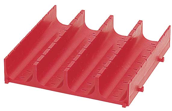 4er-Muldenplatte, BxTxH 150x150x30mm