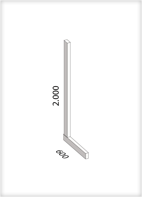 KR Ständer M-E 2000-600