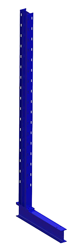 Kragarmregalständer leicht, einseitig, 2000 x 500 (HxT)