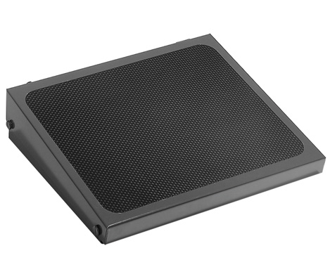 Fußstütze, (BxTxH= 470 x 370 x 120 mm, mit neigbarer Trittfläche 