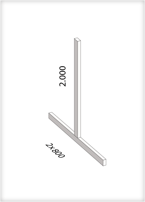 KR Ständer M-D 2000-1600