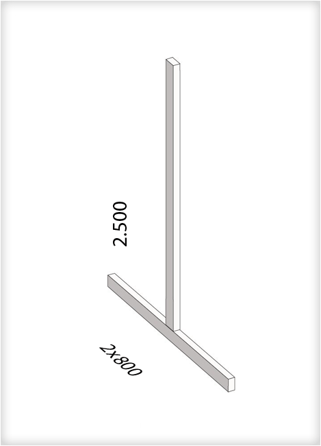 KR Ständer M-D 2500-1600