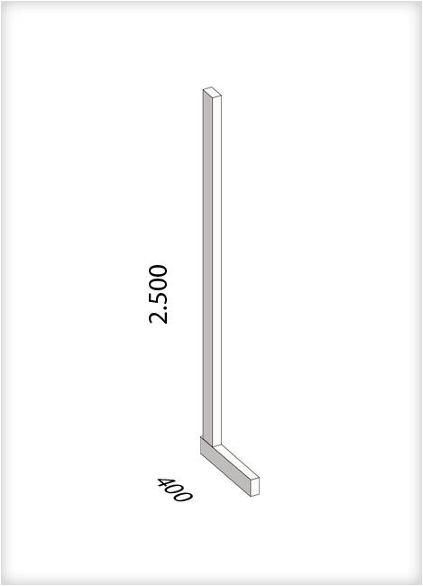 KR Ständer M-E 2500-400