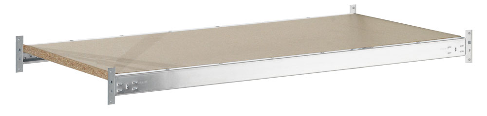 Zusatzboden, Tragkraft: 600 kg, (BxT) 1400 x 650 mm, mit Spanplatte, verzinkt 