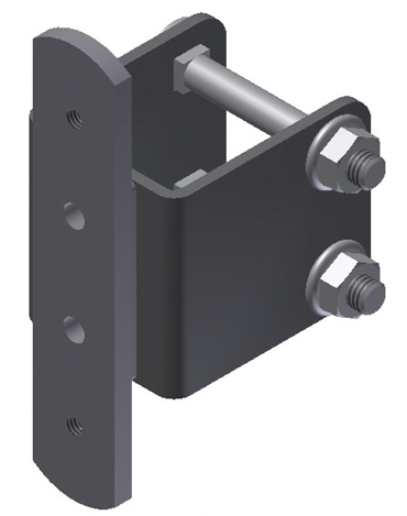 Holmadapter, (BxTxH) 47 x 67 x 200 mm