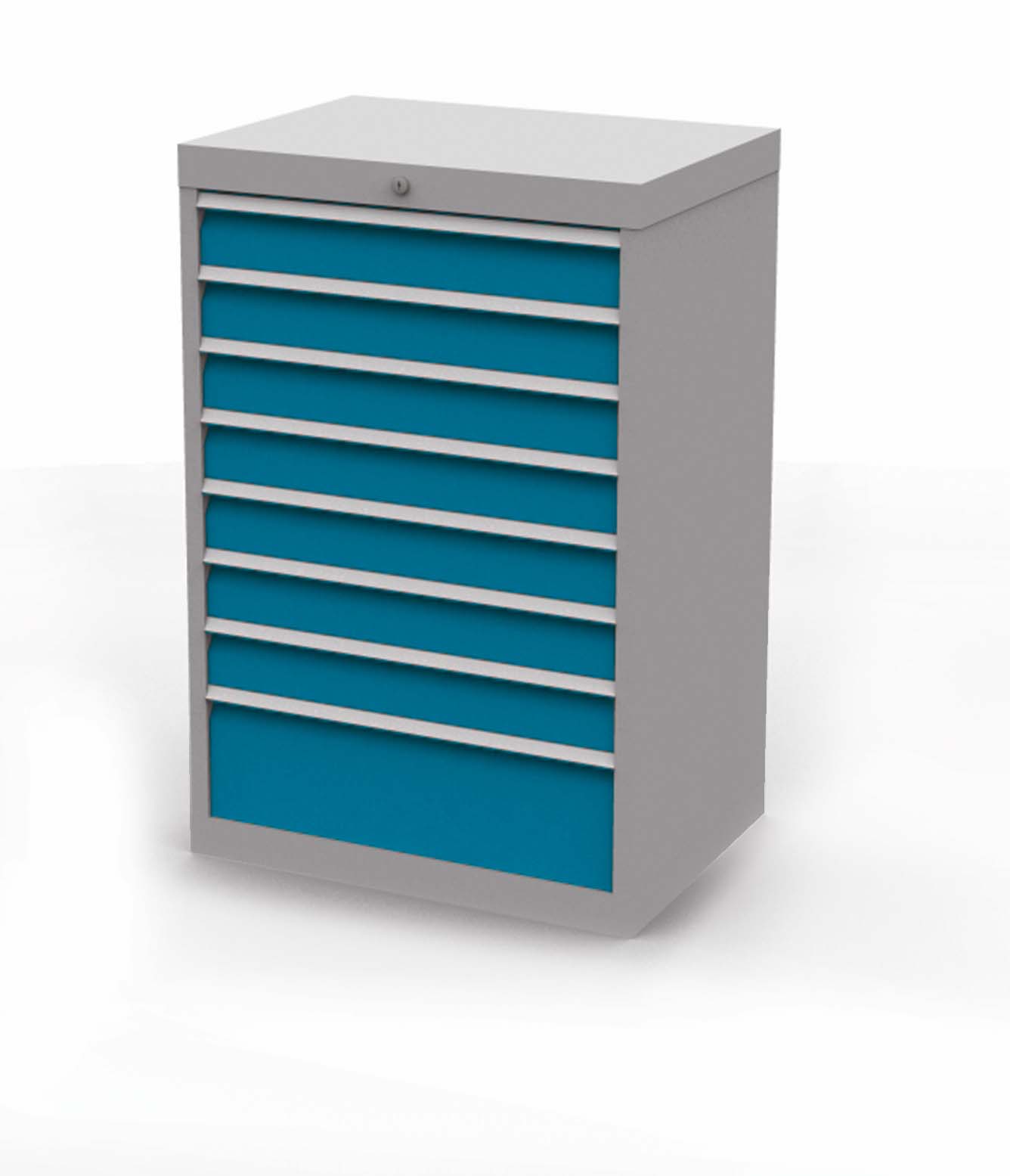 Schubladenschrank Serie 500-680-10-8
