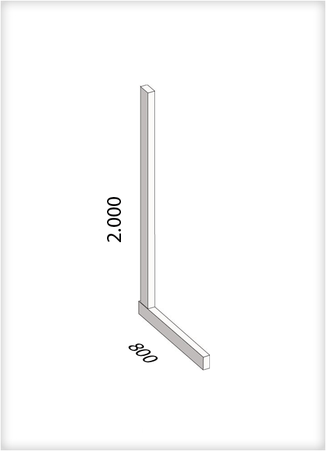 KR Ständer M-E 2000-800