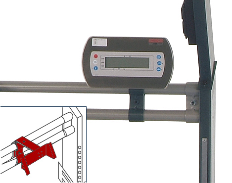 5.0 Halterung für Waagenanzeigegerät, (BxTxH) 120 x 92 x 42 mm