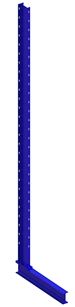 Kragarmregalständer leicht, einseitig, 3000 x 600 (HxT)