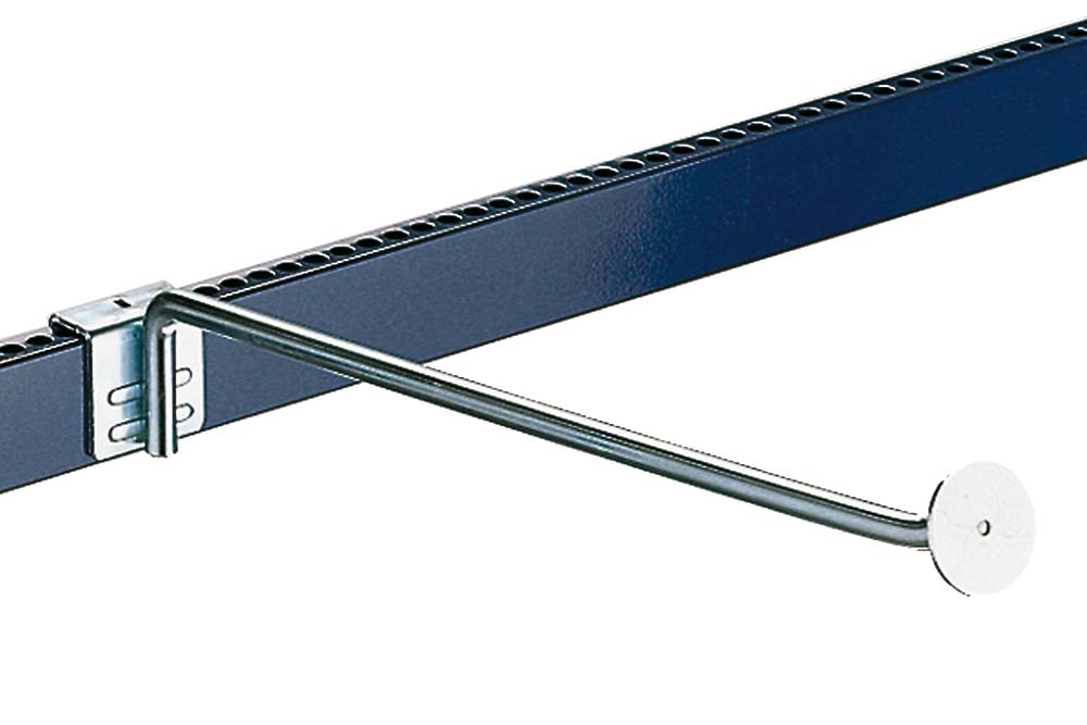 KR Aufsteckhalter mit Platte 400 mm, verzinkt
