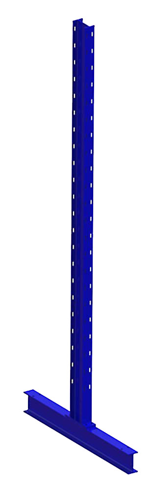 Kragarmregalständer leicht, doppelseitig, 2500 x 800 (HxT)