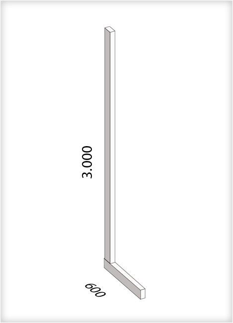 KR Ständer M-E 3000-600