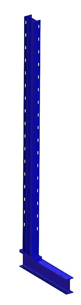Kragarmregalständer leicht, einseitig, 2000 x 400 (HxT)