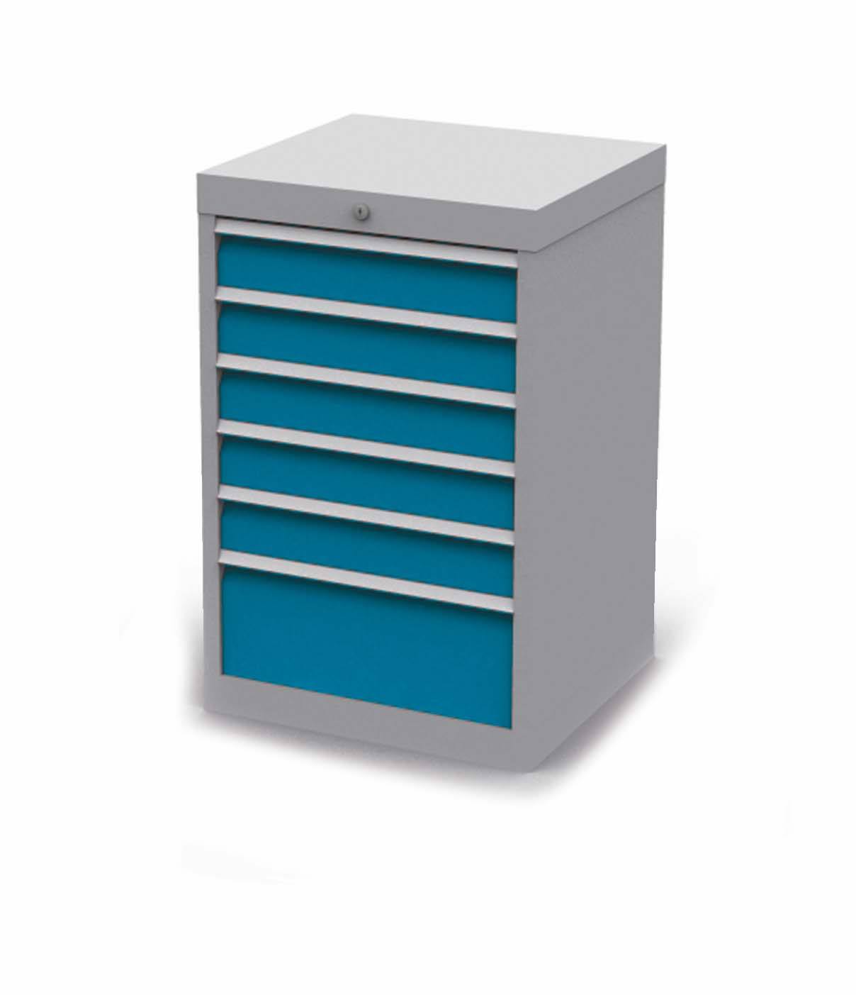 Schubladenschrank Serie 500-530-8-6