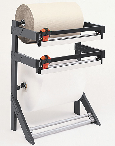 5.0 Doppelschneidständer, (BxTxH) 1590 x 970 x 1740 mm, Rollendurchmesser Ø 750 mm, Rollenbreite: 1250 mm, Rollengewicht: bis 150 kg