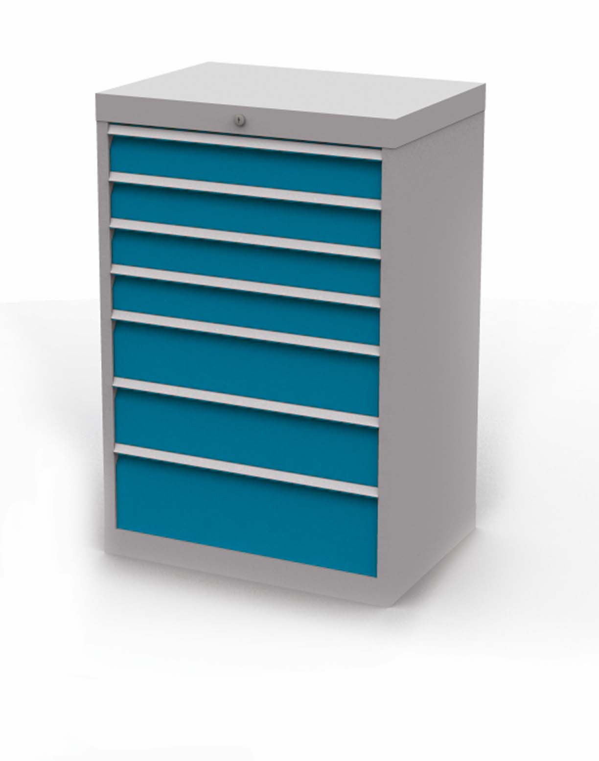 Schubladenschrank Serie 500-680-10-7
