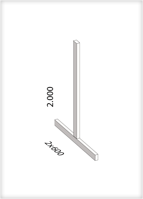 KR Ständer M-D 2000-1200